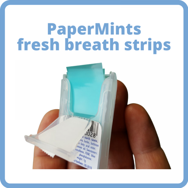 PaperMints fresh breath strips mint (outer x 24 pocket packs) - Business accounts - Image 2