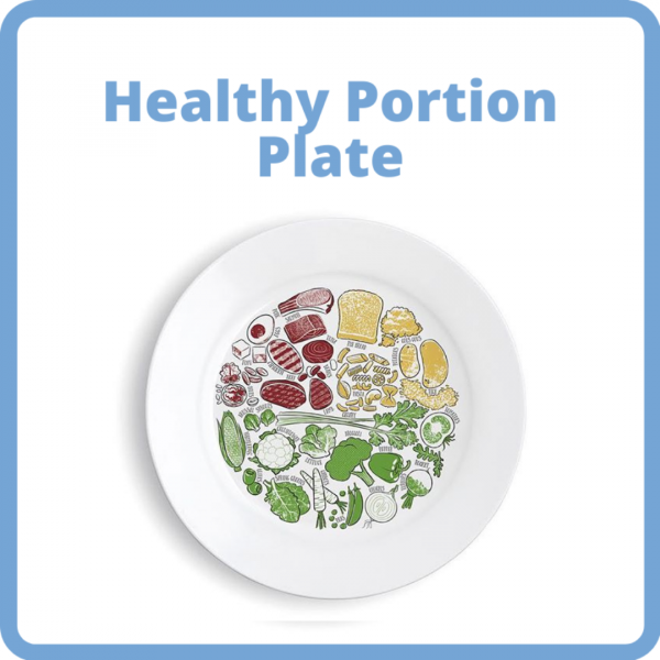 Healthy Portion Plate - Picture - calorie control - Image 2