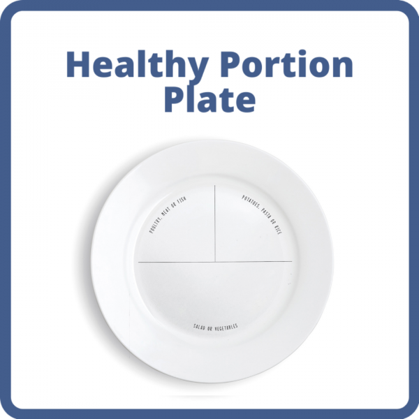 Healthy Portion Plate - Classic - calorie control