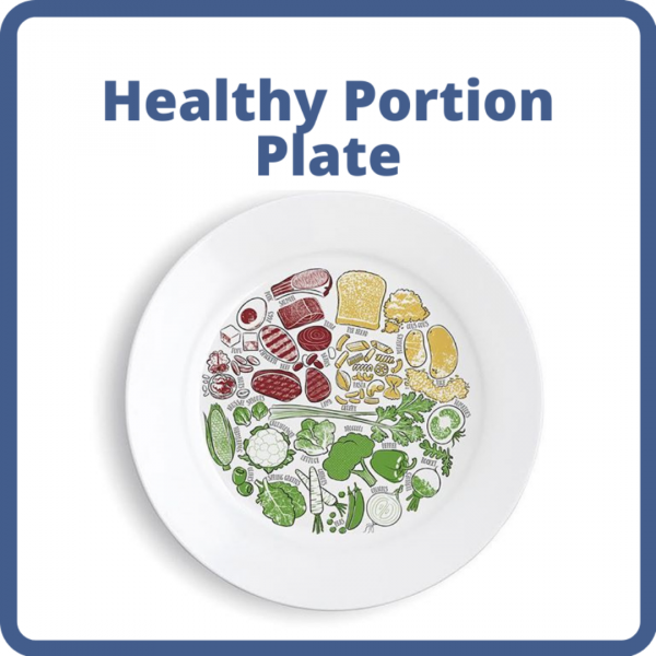 Healthy Portion Plate - Picture - calorie control