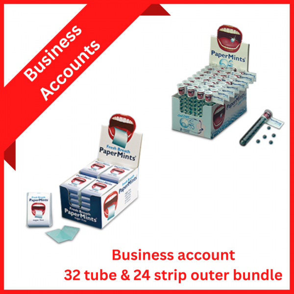 Business CoolCaps and papermints bundle