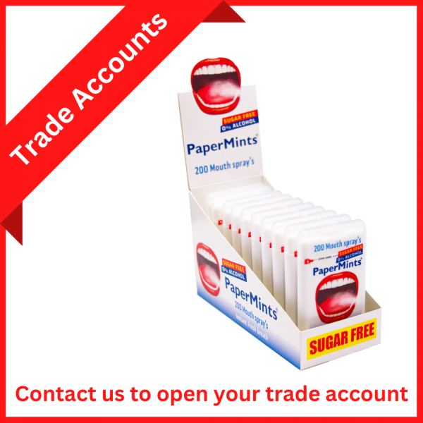 Trade account PaperMints spray